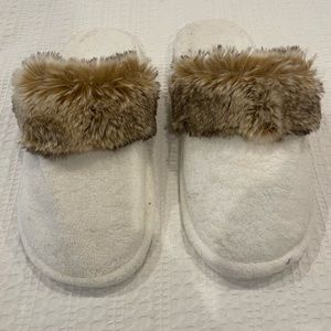 Pottery, barn, slippers, size large